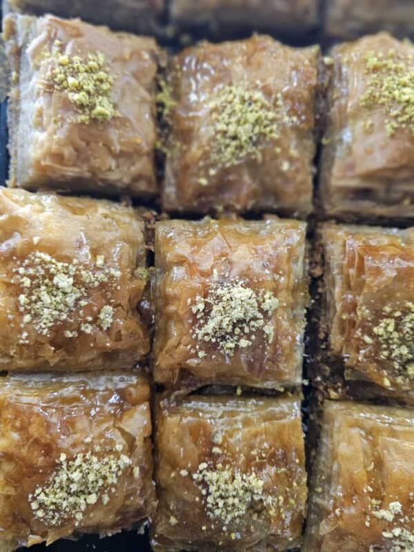 Pistachio Baklava, 1 lb | باقلوا پسته ای