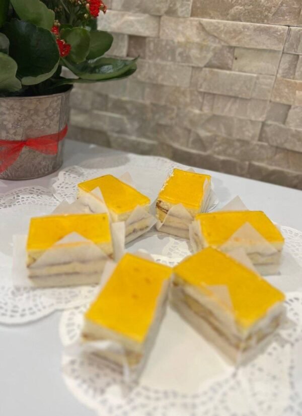 Mango mini cake - 1 lb | مینی کیک مانگو